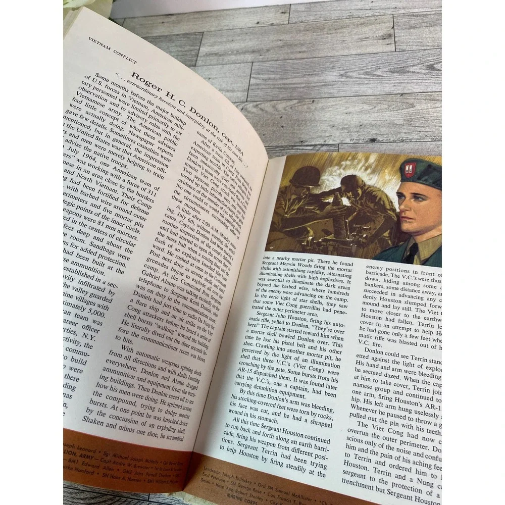 For‎ Conspicuous Gallantry Medal of Honor Winners History Cooke 1966 Americana
